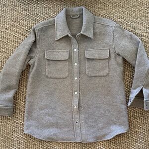 & Other Stories Oatmeal Wool Jacket Shirt NWOT XS/0